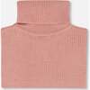 Turtleneck Neckwarmer, Dusty Pink - Scarves - 3