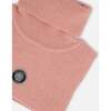 Turtleneck Neckwarmer, Dusty Pink - Scarves - 4