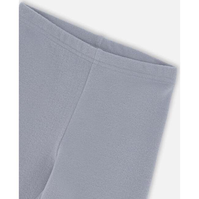 Super Soft Ribbed Leggings, Blue Gray - Leggings - 3