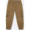 Twill Jogger Cargo Pants In, Taupe - Pants - 4