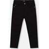 Stretch Twill Pants, Black - Pants - 1 - thumbnail
