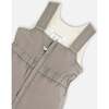 Two-Piece Baby Snug Snowsuit, Gray - Snowsuits - 7