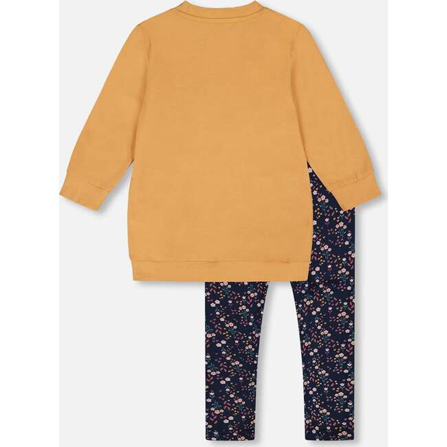 Tunic and Leggings Set Golden Brown, Golden Yellow - Mixed Apparel Set - 3