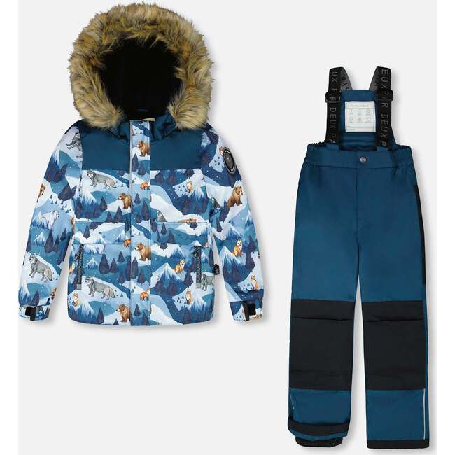 Two-Piece Discover Snowsuit, Dark Teal