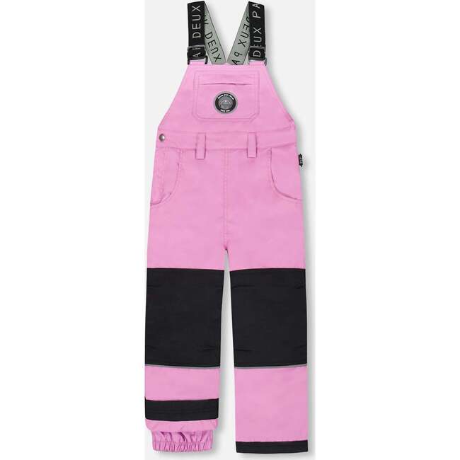 Solid Play Overall Snow Bib, Purple