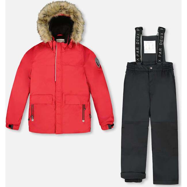 Two-Piece Discover Snowsuit, Black