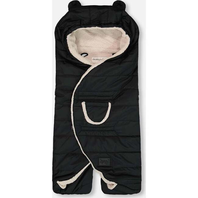 Snugly Baby Wrap Designed for Car Seat and Stroller, Black