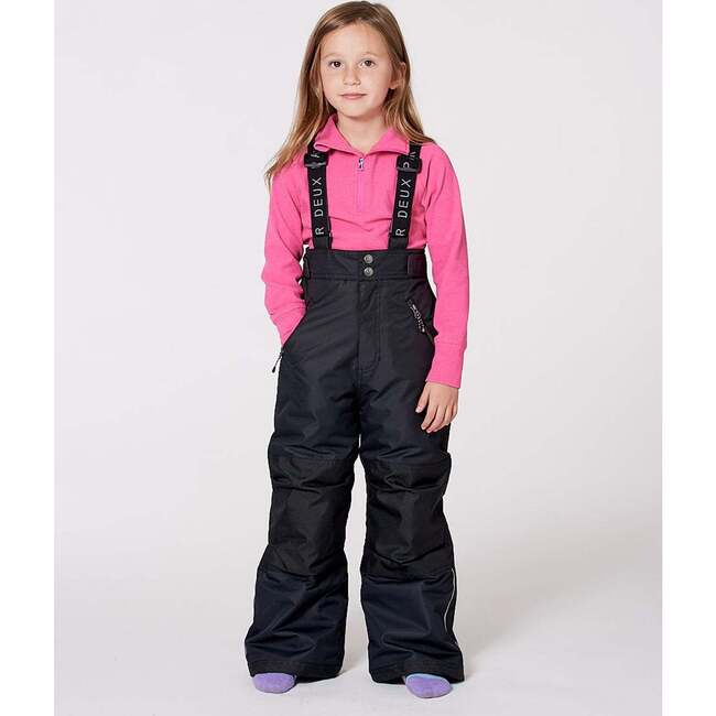 Solid Play Snow Pants, Black - Snow Pants - 2