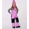 Solid Play Overall Snow Bib, Purple - Snow Pants - 2
