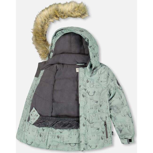 Two-Piece Discover Snowsuit, Dark Gray - Snowsuits - 2