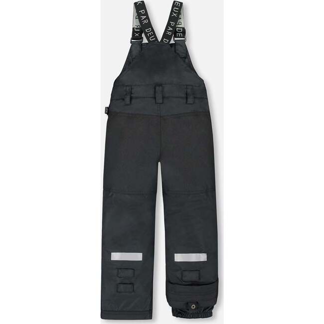 Solid Play Overall Snow Bib, Black - Snow Pants - 3