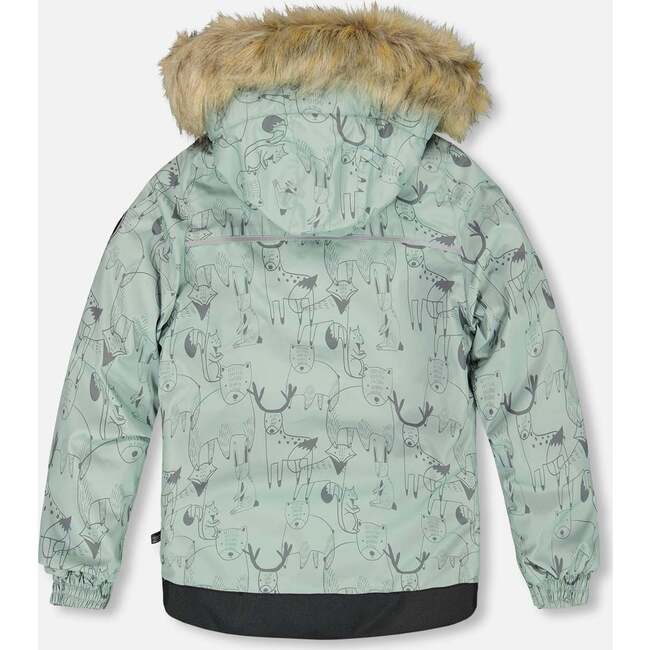 Two-Piece Discover Snowsuit, Dark Gray - Snowsuits - 3