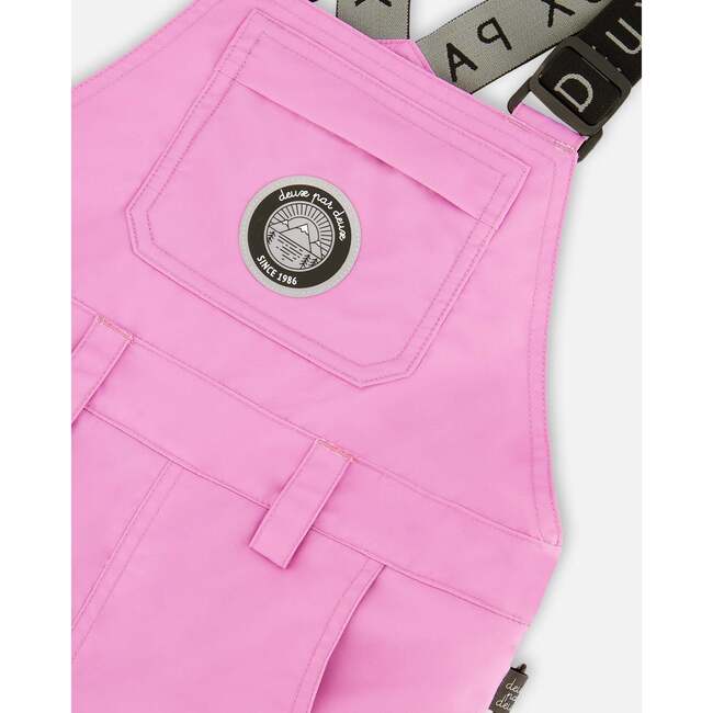 Solid Play Overall Snow Bib, Purple - Snow Pants - 4