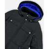 Solid One-Piece Teknik Snowsuit, Black - Snowsuits - 4