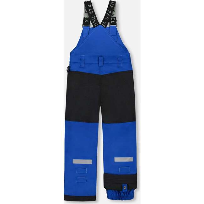 Solid Play Overall Snow Bib, Blue - Snow Pants - 3