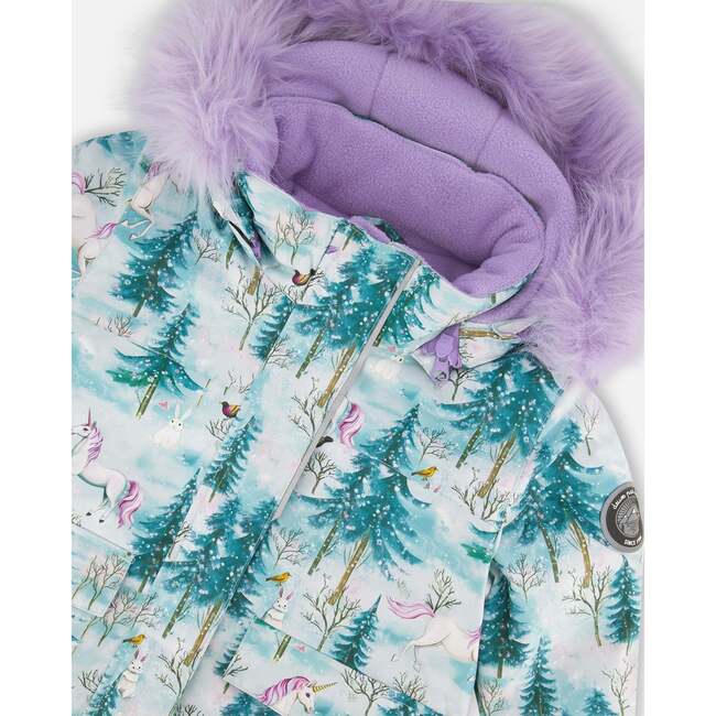 Two-Piece Discover Snowsuit, Lavender - Snowsuits - 5