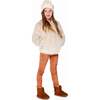 Short Faux Fur Coat, Beige - Jackets - 3