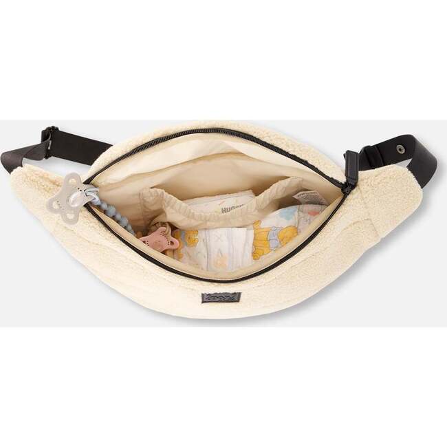 Sherpa Diaper Changing Sling Bag, Beige