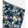 Stretch Jersey Leggings, Green Cat Print - Leggings - 4