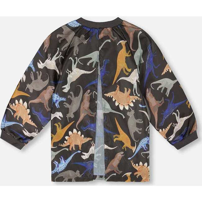School Apron, Black Dinosaur Print - School Supplies - 2