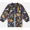 School Apron, Black Dinosaur Print - School Supplies - 2