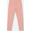 Ribbed Leggings, Pink - Leggings - 3