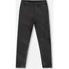 Shiny Stretch Jersey Leggings, Black - Leggings - 1 - thumbnail