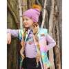 Quilted Mid-Season Sleeveless Vest Metallic Multicolor, Multicolored - Vests - 2