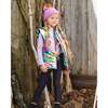 Quilted Mid-Season Sleeveless Vest Metallic Multicolor, Multicolored - Vests - 3