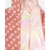 Reversible Mid-Season Sherpa Jacket Pink Heart, Light Pink - Fleece & Sherpa Jackets - 5