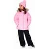 Puffy Winter Jacket, Pink - Jackets - 2