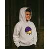Pullover Fleece Hooded Sweatshirt, Light Heather Gray - Sweatshirts - 2