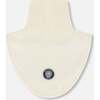 Polar Fleece and Knit Neckwarmer, Off-White - Scarves - 1 - thumbnail