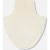 Polar Fleece and Knit Neckwarmer, Off-White - Scarves - 2