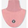 Polar Fleece and Knit Neckwarmer, Dusty Pink - Scarves - 1 - thumbnail