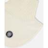 Polar Fleece and Knit Neckwarmer, Off-White - Scarves - 3