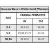 Polar Fleece and Knit Neckwarmer, Off-White - Scarves - 4
