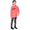 Printed Jersey Leggings Black with Dalmatians, Black Dalmatian Print - Leggings - 2