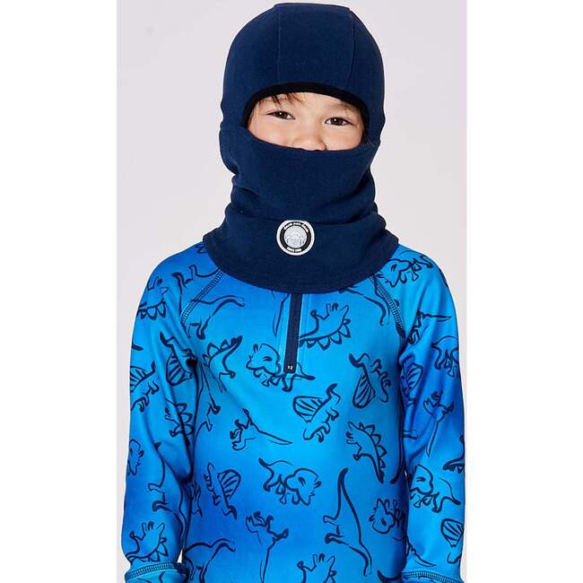 Polar Fleece Balaclava, Navy Blue - Winter Hats - 3