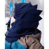Polar Fleece Balaclava for Ski Helmet, Navy Blue - Winter Hats - 2