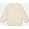 Plush Tunic with Bear Pocket, Off-White - Tank Tops - 3