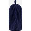 Polar Fleece Balaclava for Ski Helmet, Navy Blue - Winter Hats - 4
