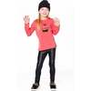 Organic Cotton T-Shirt with Cupcake, Coral - T-Shirts - 2