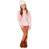 Organic Cotton T-Shirt with Llama, Dusty Pink - T-Shirts - 3