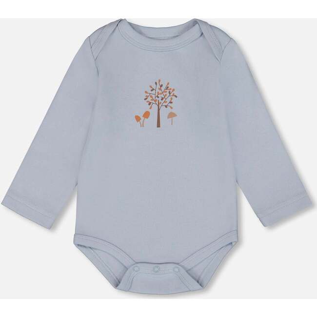 Organic Cotton Onesie, Light Blue