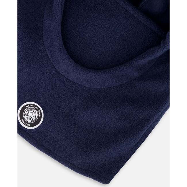 Polar Fleece Balaclava for Ski Helmet, Navy Blue - Winter Hats - 5