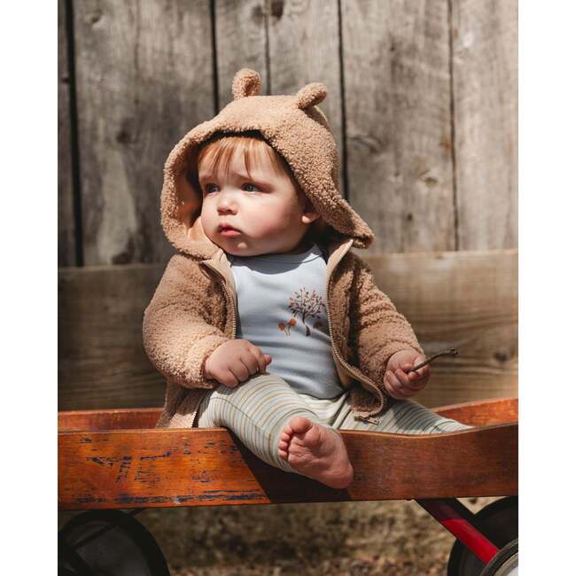 Organic Cotton Onesie, Light Blue - Onesies - 2