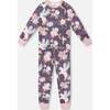 Organic Cotton Two-Piece Pajamas, Watercolor Unicorns - Pajamas - 1 - thumbnail