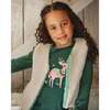 Organic Cotton Long Sleeve T-Shirt, Dark Green - T-Shirts - 2