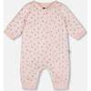Organic Cotton One-Piece and Baby Romper, Pink Mini Floral - Rompers - 1 - thumbnail